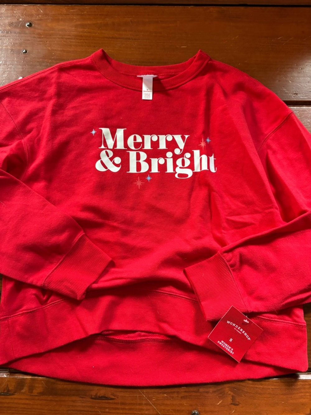 Wondershop Red Women's Crewneck Sweatshirt